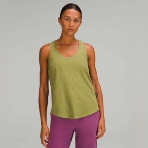 Lululemon Bronze Green Love Tank Top - Size 6